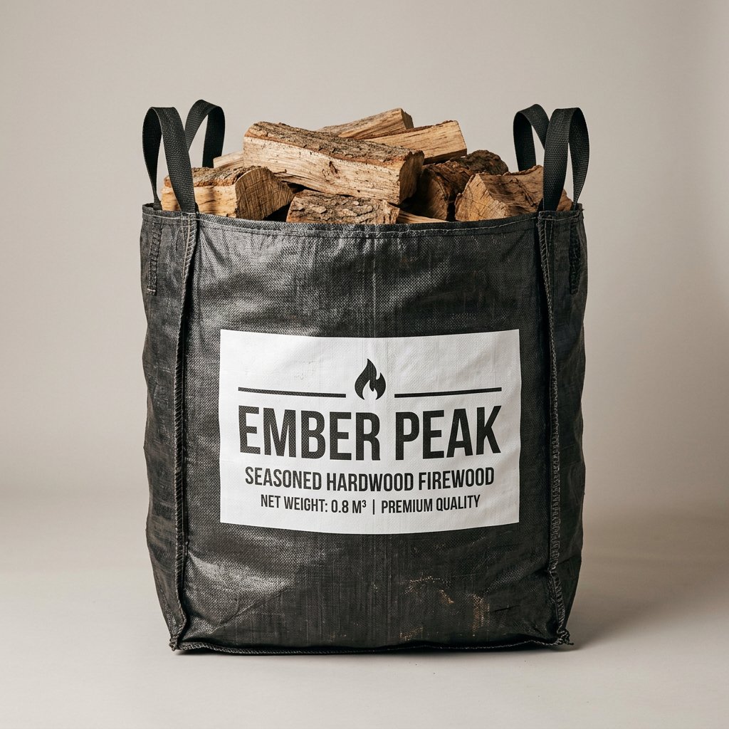 20kg woven bag of split ironbark firewood